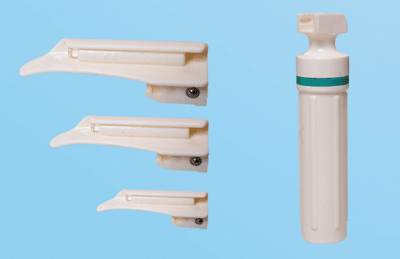 MJ112 Disposable laryngoscope with Miller blade